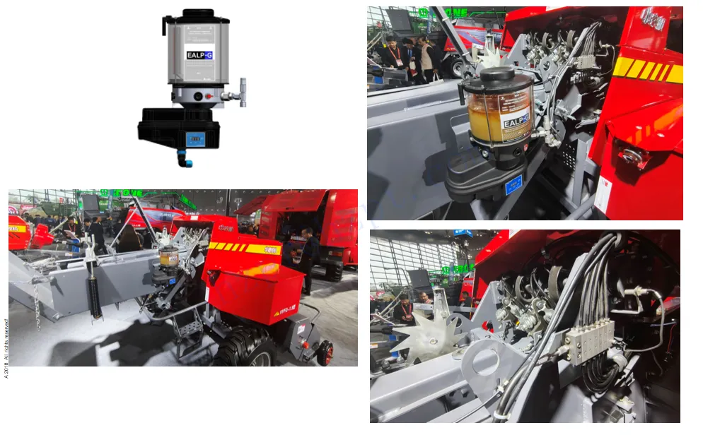 RDF-EALP-G Series Grease Electric Drive Piston Pumps Lubrication Pump for CLAAS LEXION 780 - 770 Replacement of BEKA EP/RDF-1