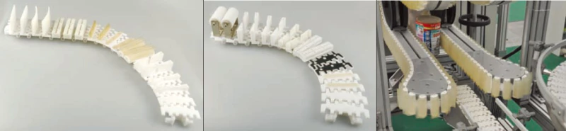 Plastic Snap-on Flexible Chains 83B Plain Chains Replacement Of System Plast