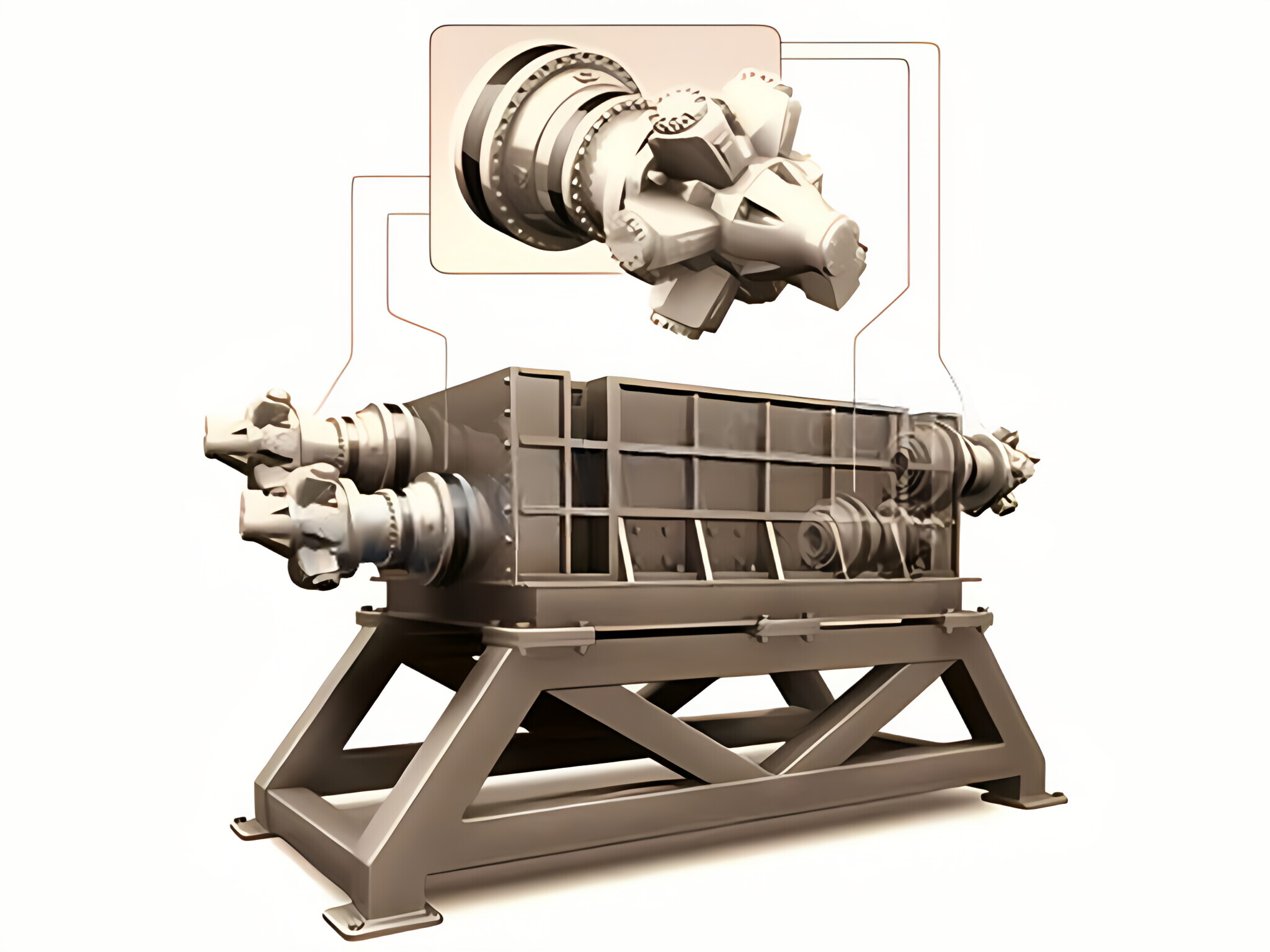 Planetary Gearbox for Cement Machinery