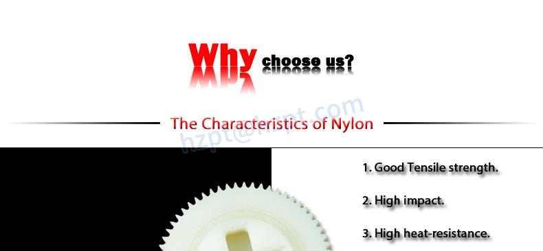 Lubricating Nylon Gear Plastic Gear