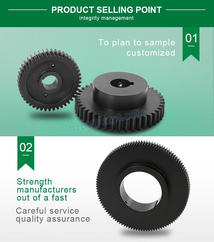 Plastic Components Manufacturers Custom Large Diameter Plastic Gears