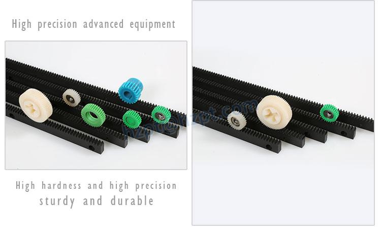 Good Tensile Strength Nylon Plastics Rack for Sliding Gate