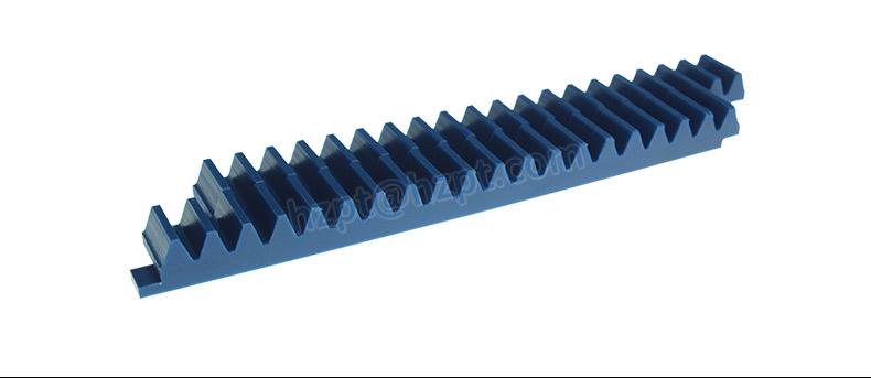 CNC nylon rack plastic MC901 gear rack for sliding gate
