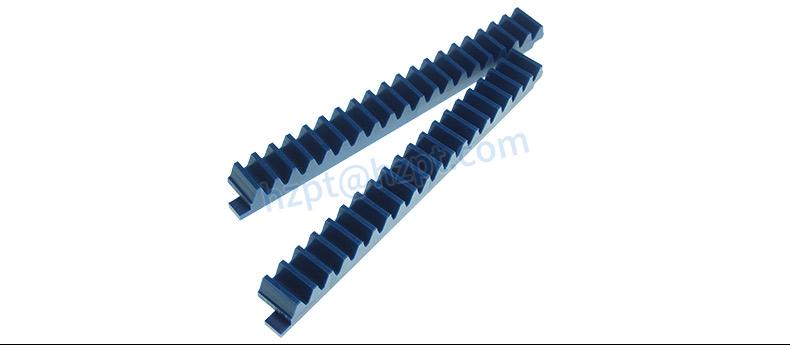 CNC nylon rack plastic MC901 gear rack for sliding gate