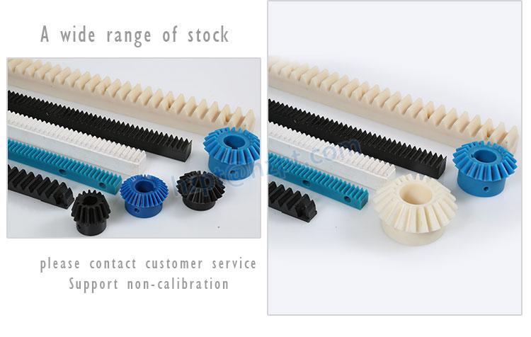 Injection Molding Manufacturers Wear-resistant Corrosion Resistant Mc Nylon Pa66 Plastic Gear Rack
