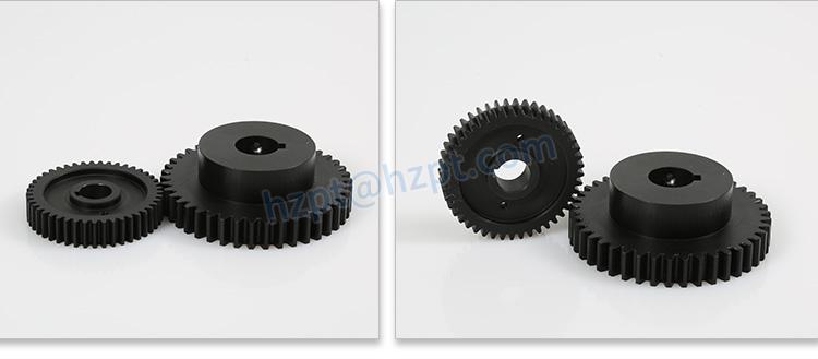Manufacturer Direct Wear-resistant Self-lubricating Natural Green Oil-containing Nylon Gear