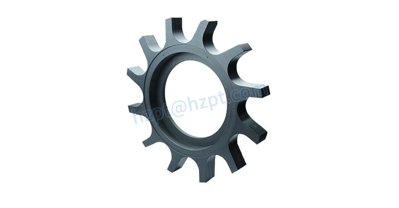 Plastic Components on Conveyors and Machinery Pom Black Star Wheel