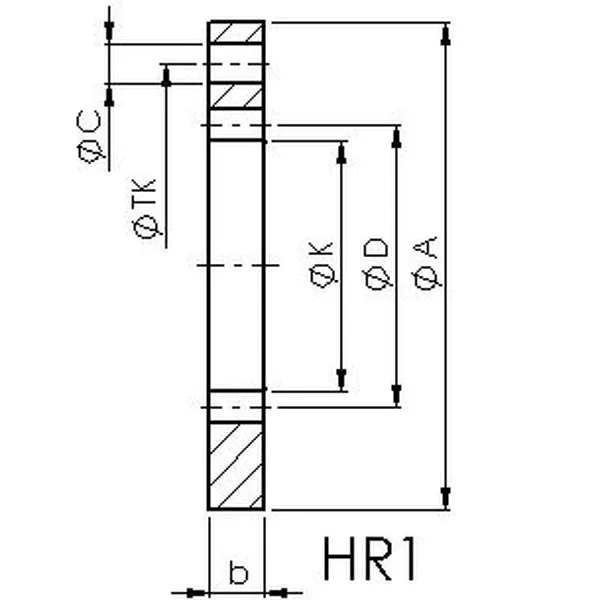 Plastic Internal Gear