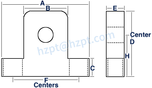 Plastic Pillow Block Bearings