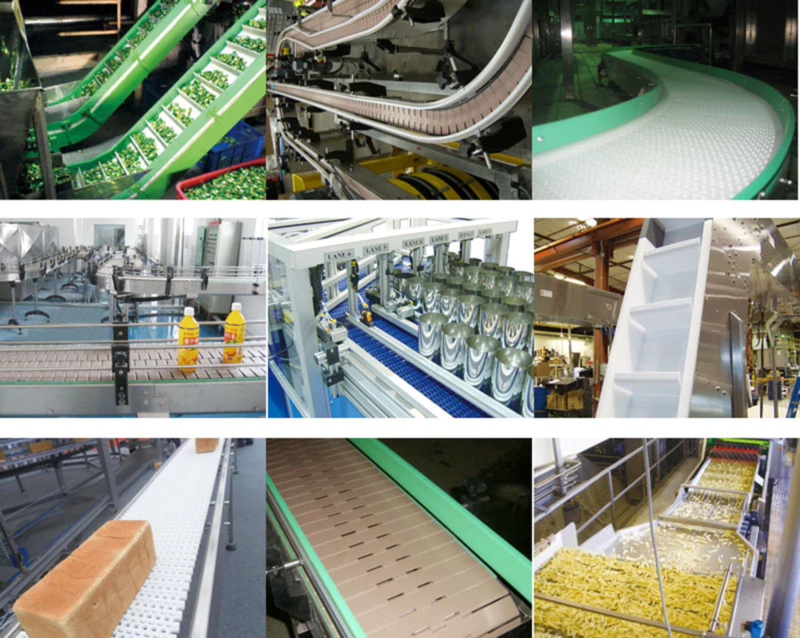 Plastic Case Conveyor Chains Replacement Of System Plast 600