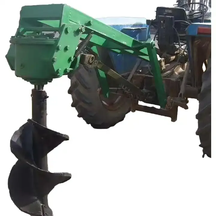 Tractor Rear Linked 400mm Mini Post Hole Digger For Sale