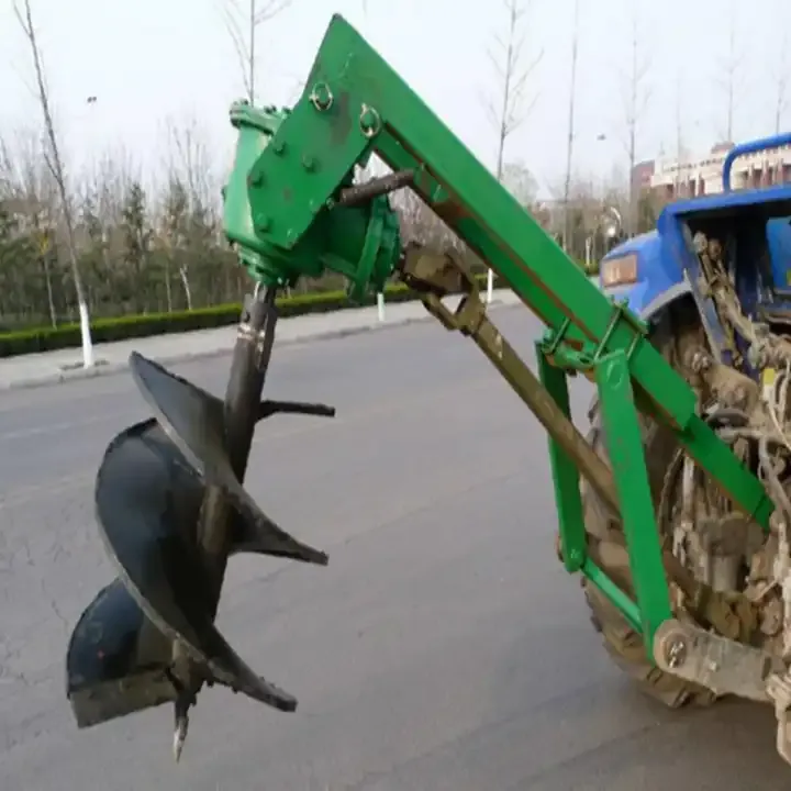 Tractor Mounted Ground Drill Machine Post Hole Digger Price