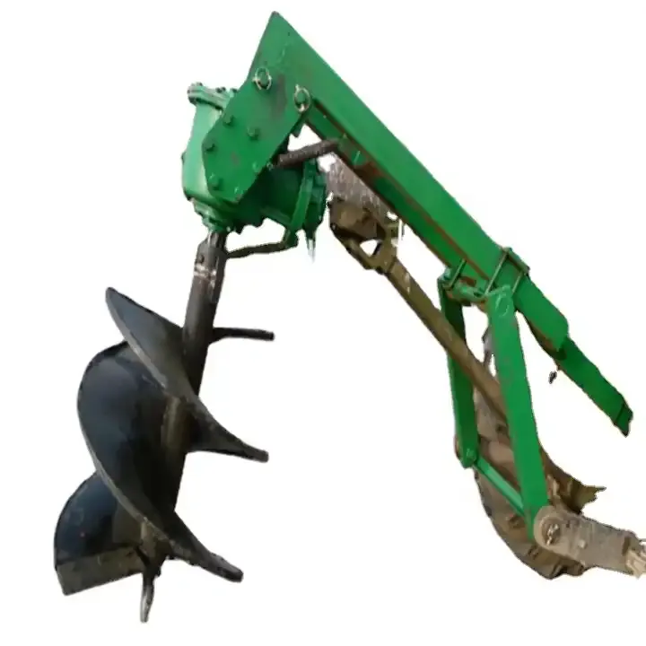 Tractor Rear Linked 400mm Mini Post Hole Digger For Sale