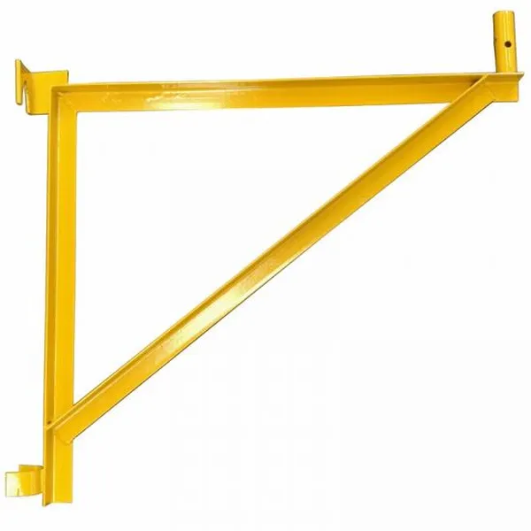 Powder Coated Angle Iron Side Bracket With Bell Hanger