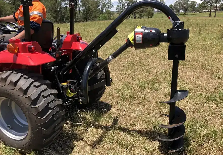 Model 1500 Heavy Duty 3 Point Post Hole Digger for Cat 1 & 2 Tractors