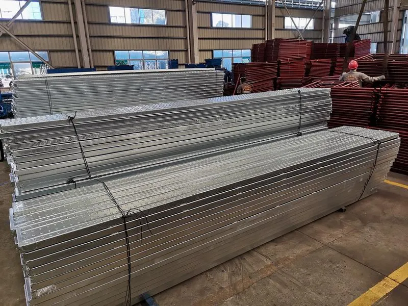 Pre-Galvanized South-East Asia Type Steel Planks Without Hooks