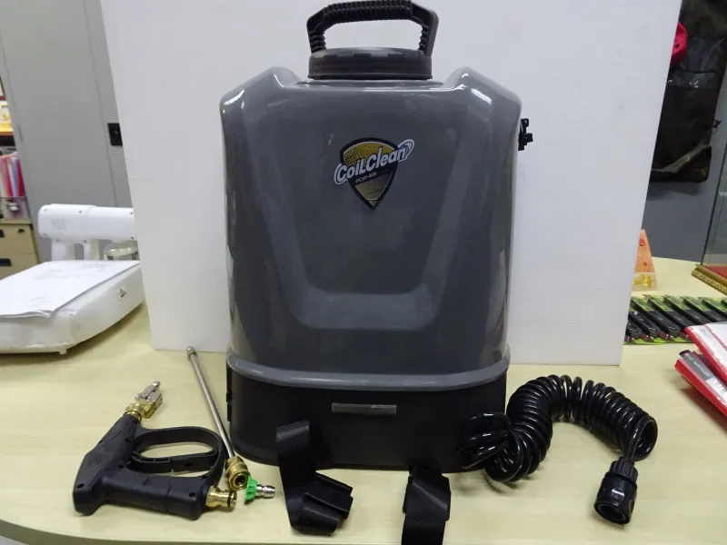 Cordless Coil Cleaning Machine with Water Tank PCW-4WLi for Cleaning Air Conditioner