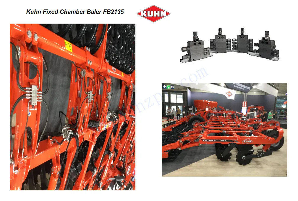 RDF-MX-F Series Valves Grease&Oil Progressive Distributor Lubrication Distributor for KRONE Silage machine OEM 186-901.5+912 Replacement of BEKA MX-F