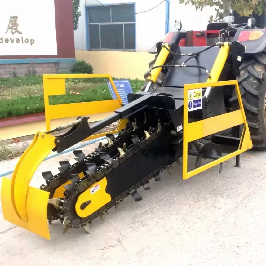 High Quality Tractor PTO Driven Trencher for Digging Ditch