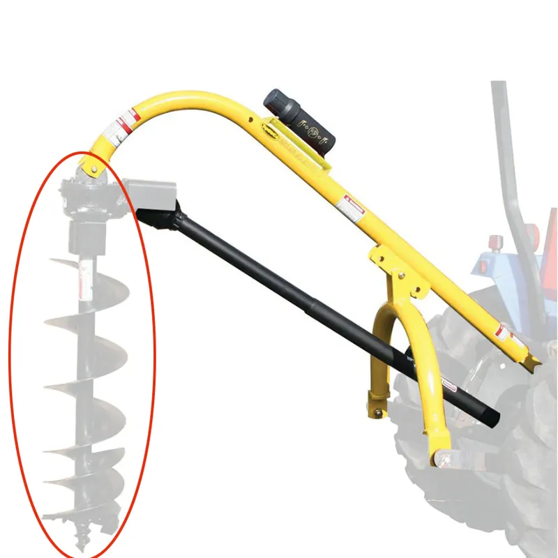 6 Inch Heavy Duty Post Hole Auger for Post Hole Digger