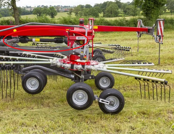 Rotary Rake Gearbox - Replacement of Comer Code K-792A 8.2:1