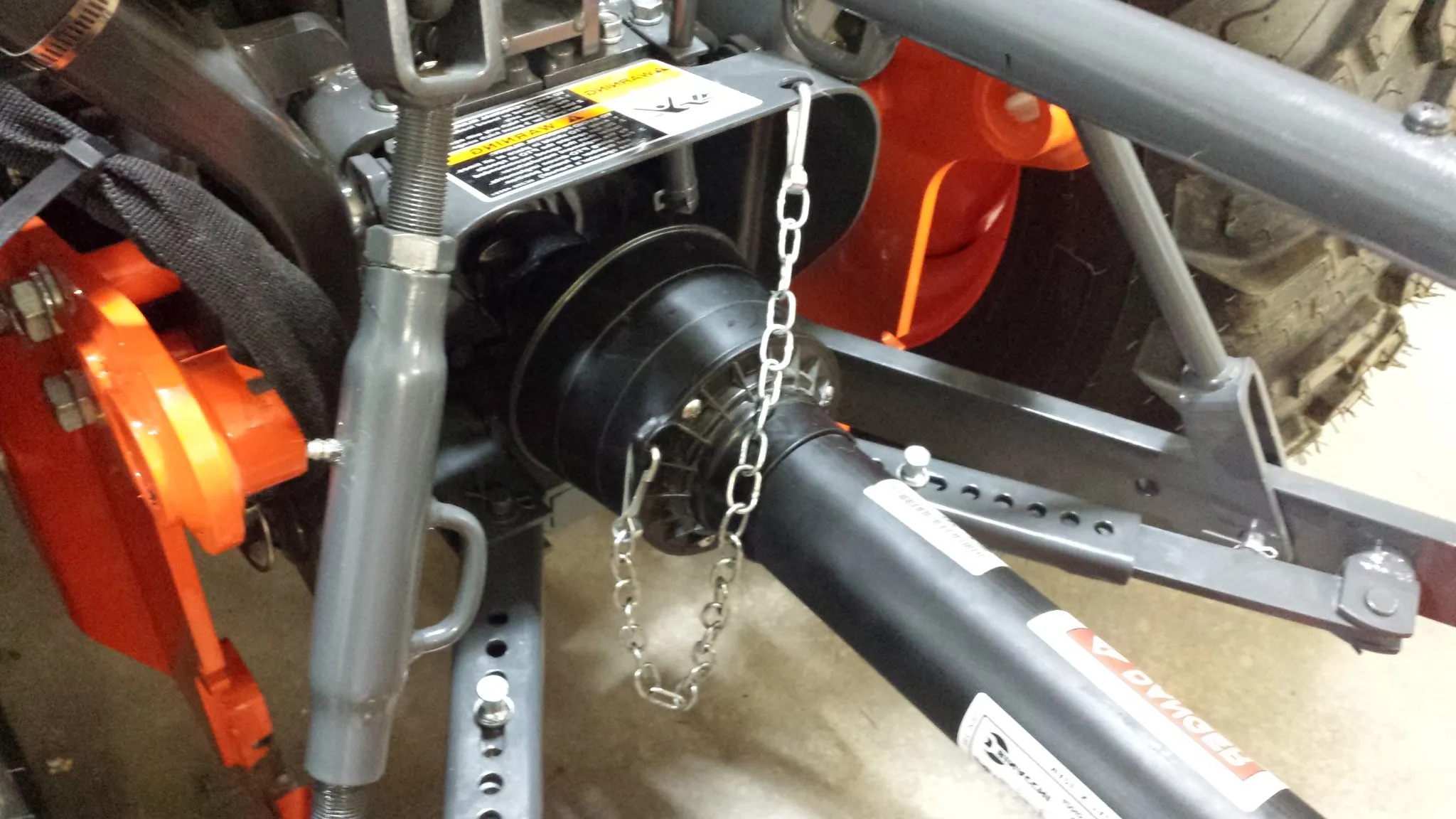 Hot Sell PTO Plastic Cover S36 1500 Black Wave PTO Drive Shaft Protector