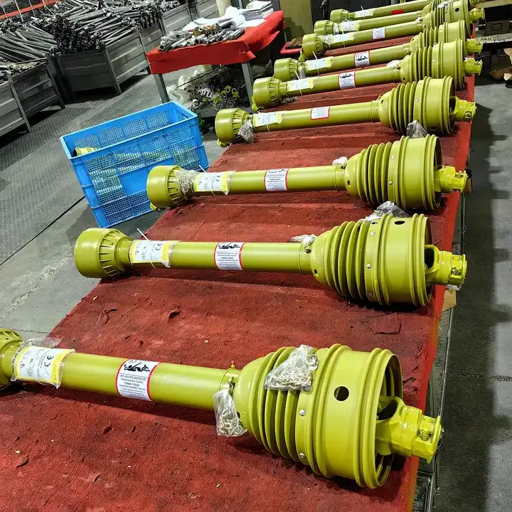 PTO Overrun Clutch Power Transmission Yellow Agricultural Transmission Input Machine PTO Shaft Triangular T6 Series