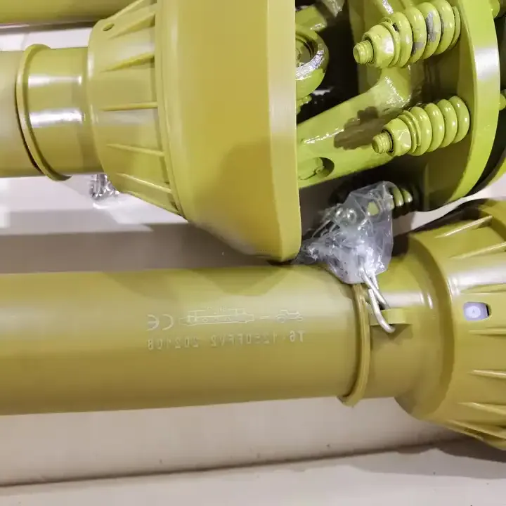 T2 Series Triangular Tubes 20hp 20 Horse Power Drive Shaft 1100mm with Overrunning Clutch RA1 and 05B Hidden Push Pin Yoke