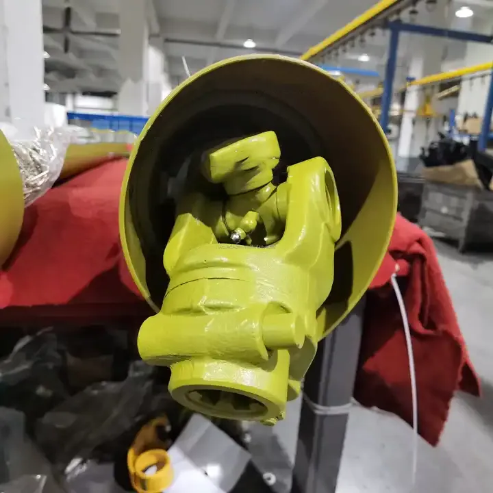 Agricultural Tractor Parts Yoke Tube Cover Steel Cardan Drive Pto Shafts With Friction Limiter