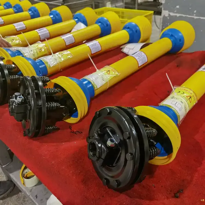 T6 1400 FFV2 Yellow Blue Guard Agriculture PTO Drive Shaft with Clutch Limiter