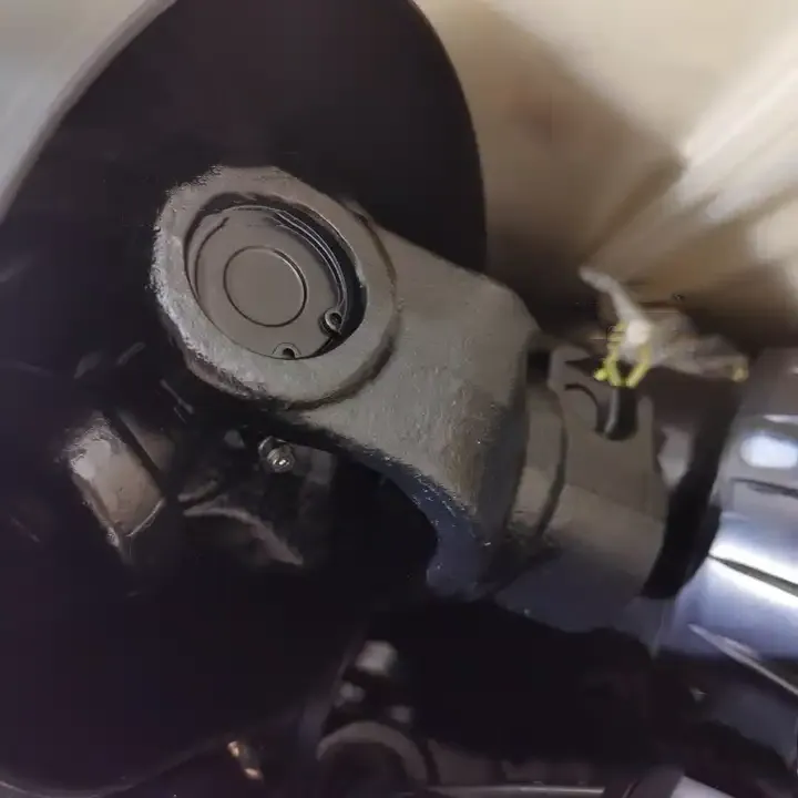 Yellow PTO Shaft with Flange Plate Star Tube, Customer Made Length