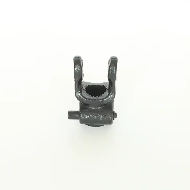 Black Splined Double Push Pin Yoke, PTO Drive Shaft (39*118 Cross Kit) for Farm Tractor Parts