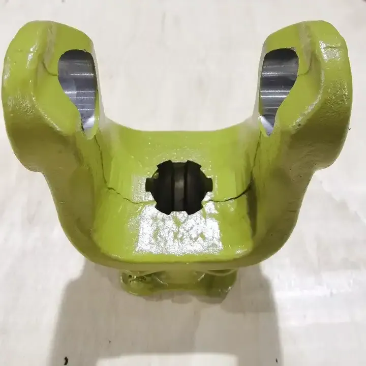 10hp Agricultural Machinery Parts Steel Splined Yoke flight yoke for PTO shaft