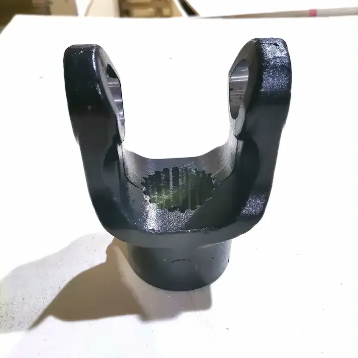 Steel 1.05C30 Plain Bore Yoke with Keyway and Threaded Hole PTO SHAFT PARTS