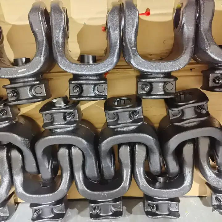 Zhejiang Raydafon Raydafon Driveshaft PTO Keyway 1.05C30 Plain Bore Yoke Shaft Yoke for Agricultural Machine Tractor Parts