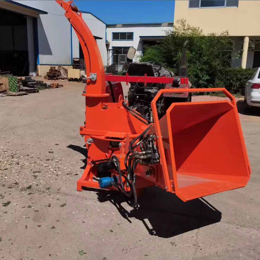WC-8 PTO Wood Chips Making Machine for Chipping Wood and Tree Branch