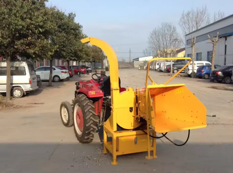 PTO Type Hydraulic Wood Chipper WC-6 for Chipping Wood and Tree Branch