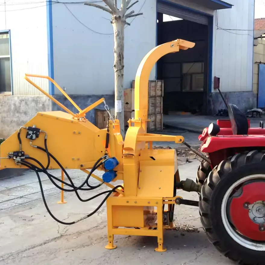 Tractor PTO Driven Wood Chipper for Chipping Wood and Tree Branch