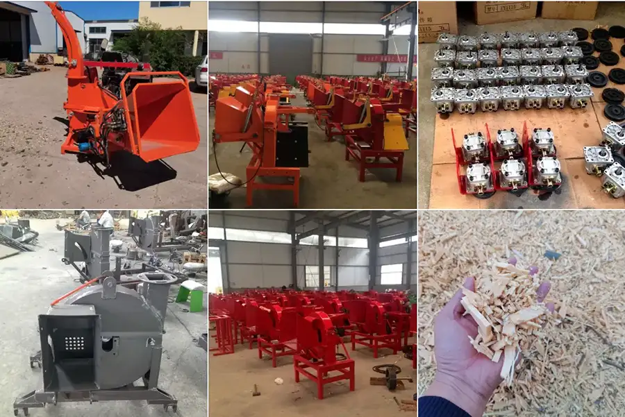 WC-8 Mini Wood Chipper Machine for Chipping Wood and Tree Branch