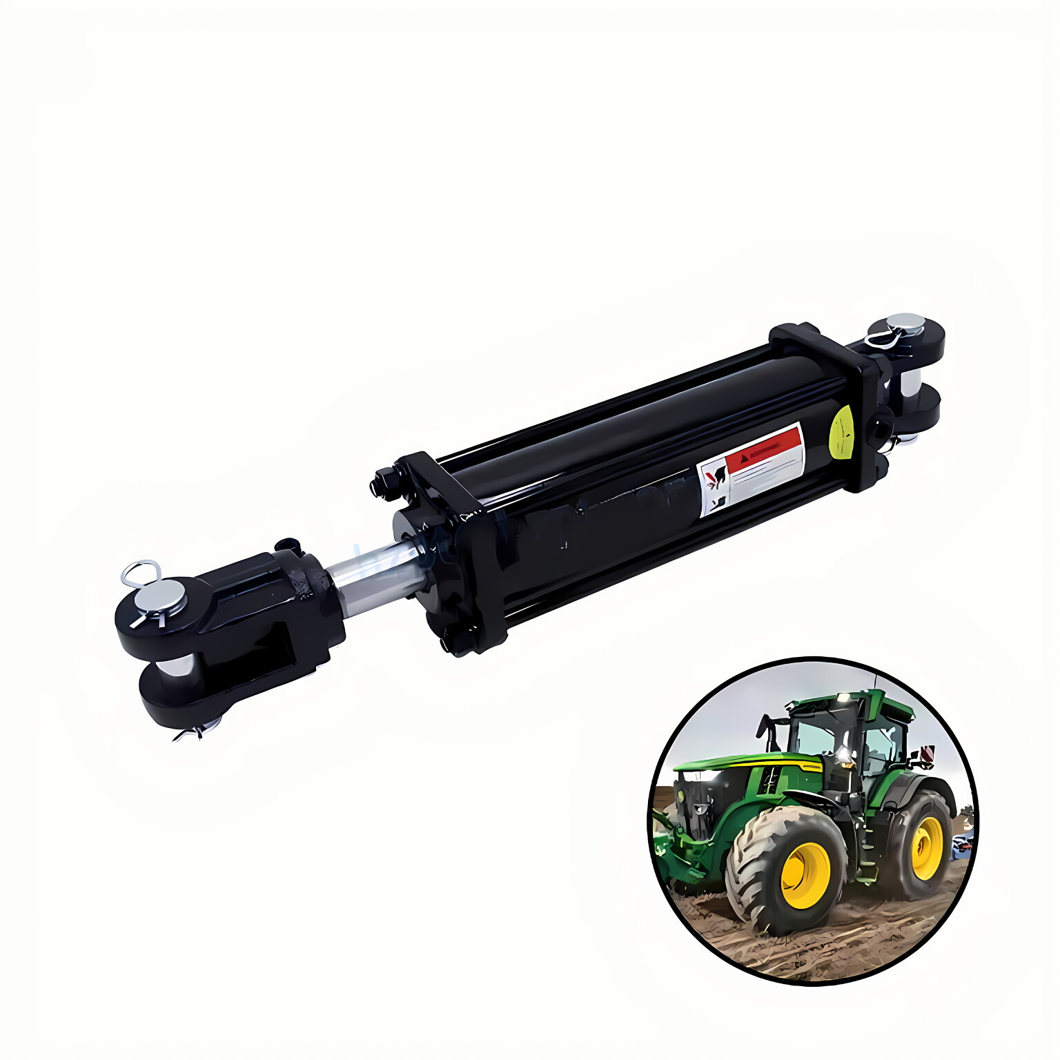 What are the advantages of using hydraulic tie rod cylinders?