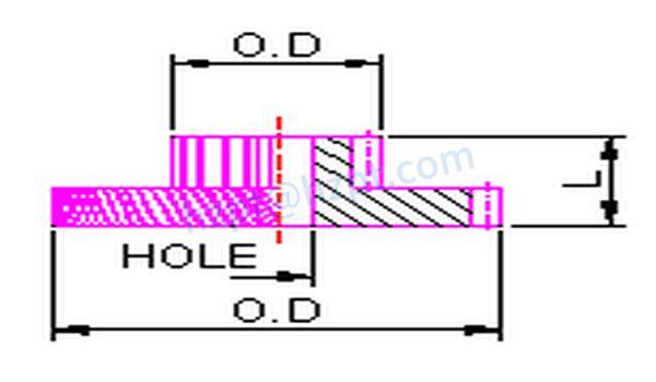 Plastic Helical Gear