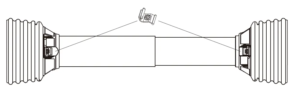 1 Series PTO Shaft - Replacement of Bondioli & Pavesi PTO Shaft