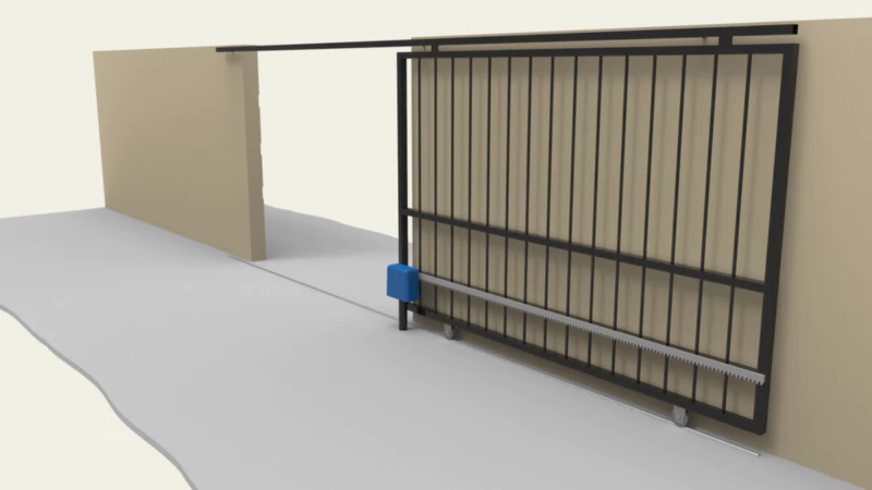 Sliding Gate Roller With Double Rollers