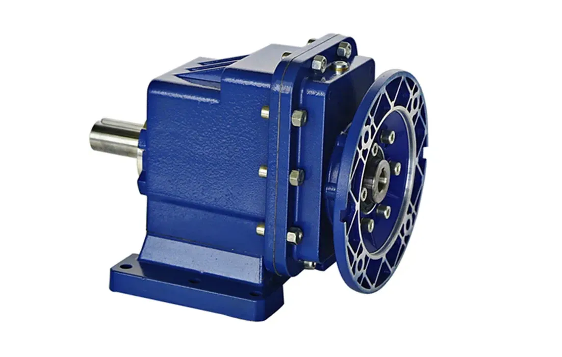 RC Series Aluminum Alloy Housing Helical Gearbox with Foot Mounted