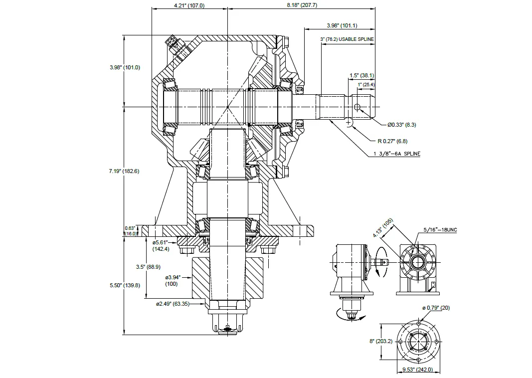 Rotary Cutter Gearboxes - Replacement of Omni Code RC-71 Gearbox