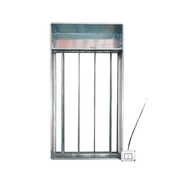 Remote-Controlled Multi-Leaf Smoke Vent