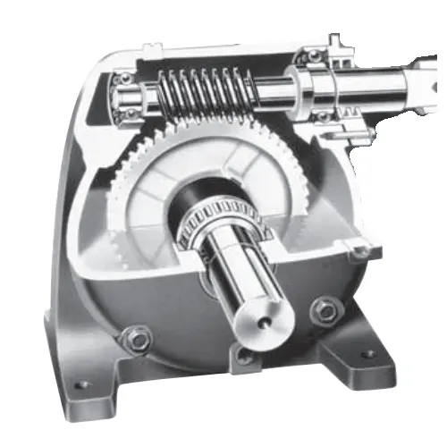 Worm Gear Reducer-Replacement of Browning Industrial Right Angle IRA-Foot Mounted GWB Worm-Helical Double Reduction