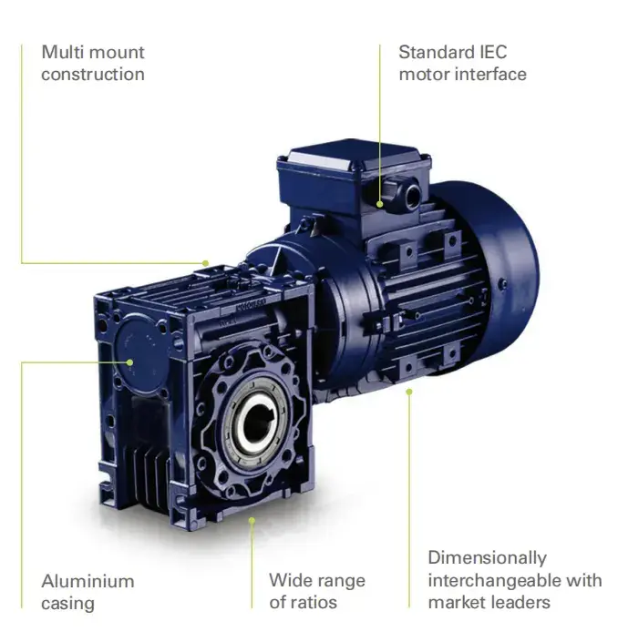 Worm Gearbox-Replacement of Fenner Series W Shaft Mounted Worm Reducer 741