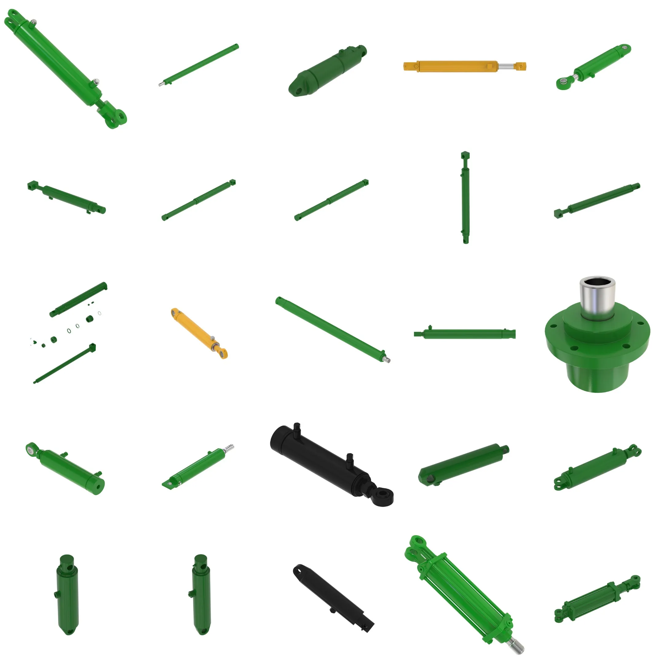 Repacement Of John Deere AHC20658 Hydraulic Cylinder