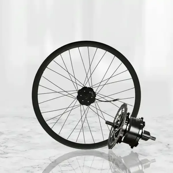 Raydafon Motor Kit P110 cassette flywheel 32 holes D brake torque hub motor for electric bicycle